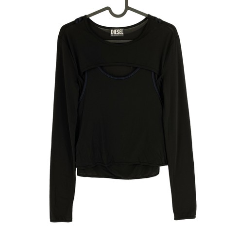 Diesel donna nero - diesel, t-olay
