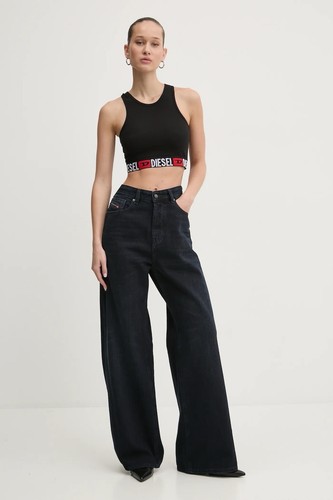 Canotta donna diesel nera - donna,